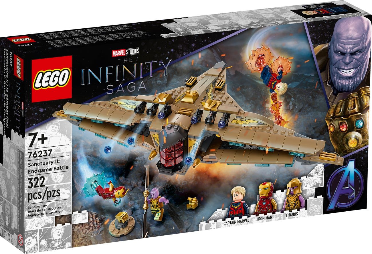 LEGO Marvel Series 76237 Sanctuary II: Endgame Battle