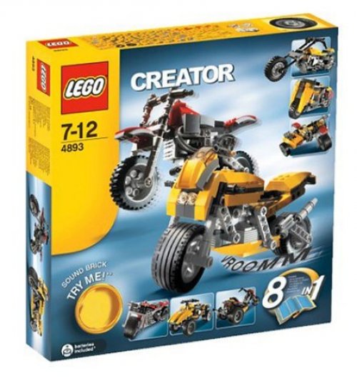 LEGO 4893 Creator Revvin' Riders, Motorcycles & ATVs
