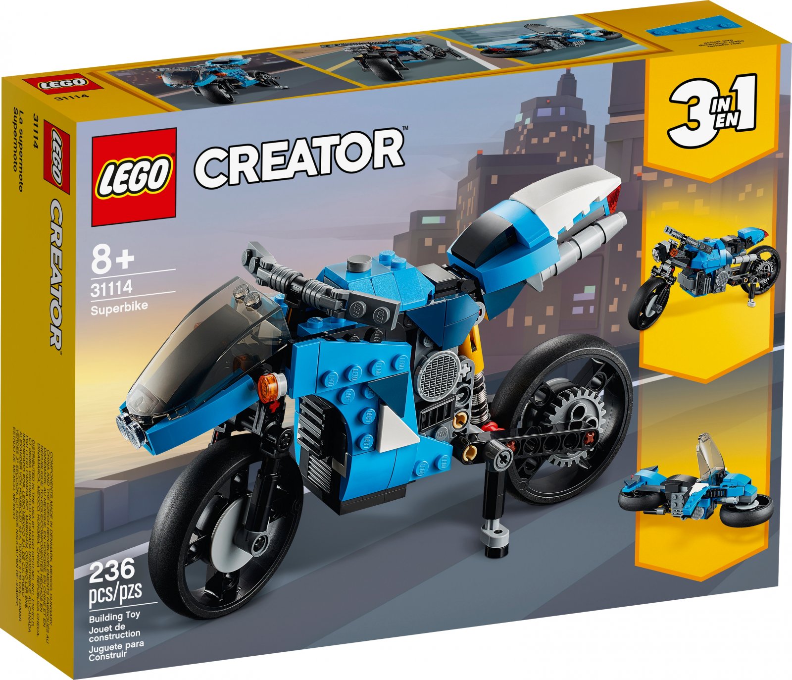 LEGO Creator Series 31114 Superbike