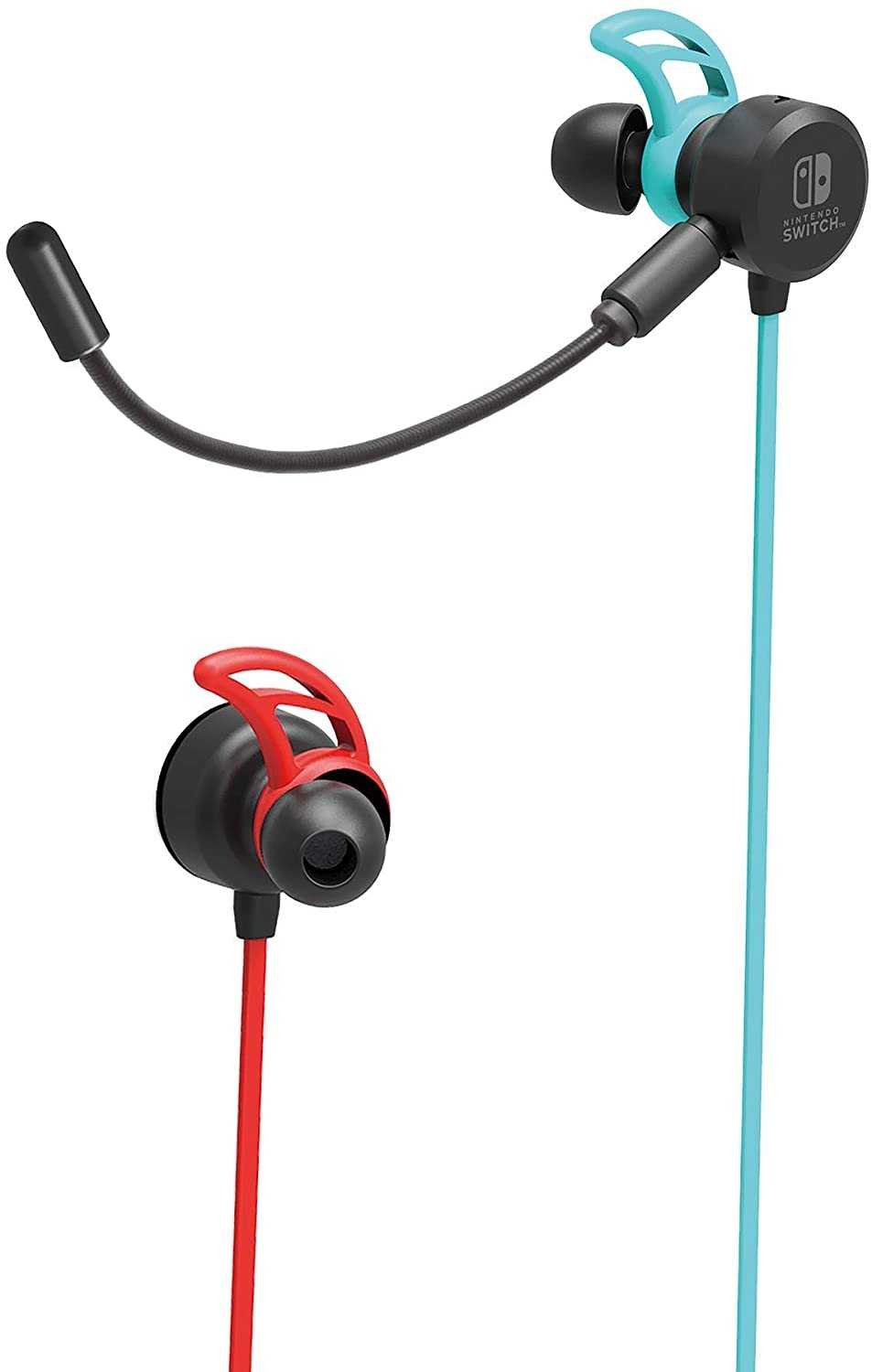 NS Gaming Headset In Ear (RED & BLUE) (NSW-159A) (HORI) - JPN