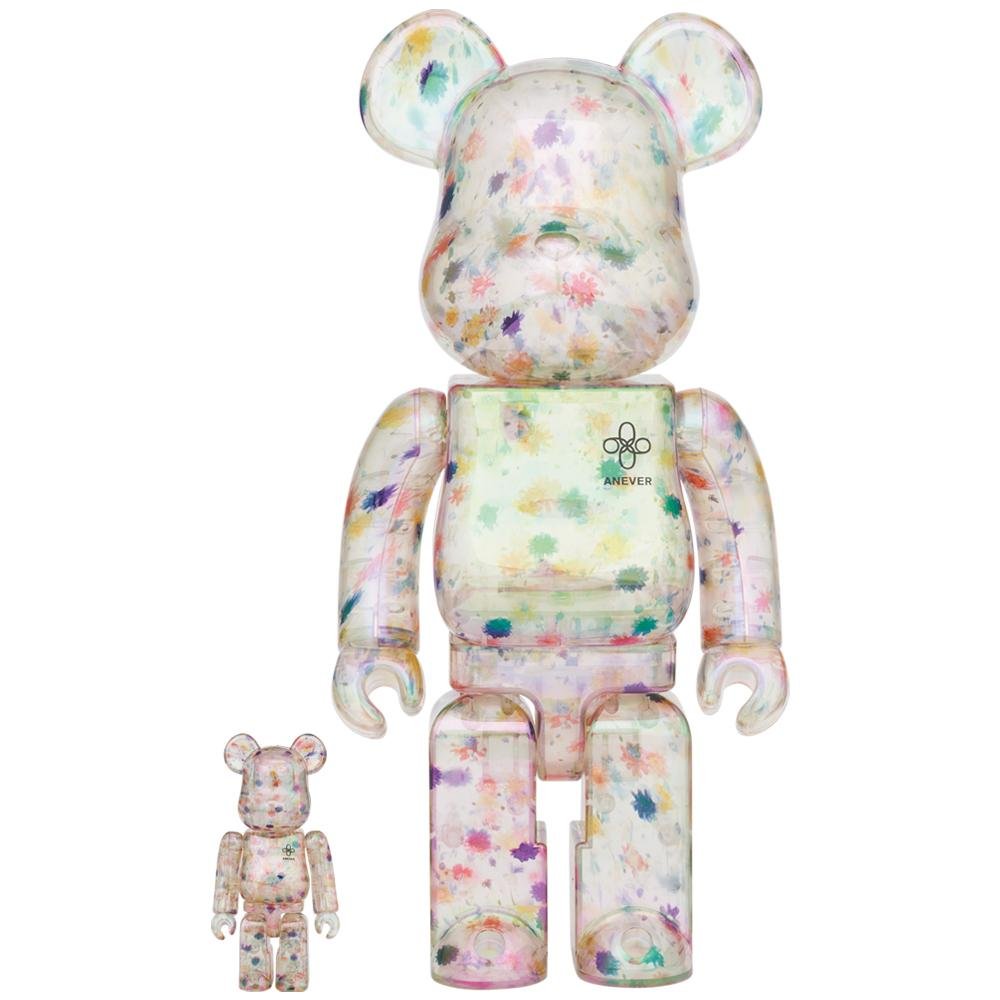 Medicom Be@rBrick BearBrick ANEVER 100% & 400％