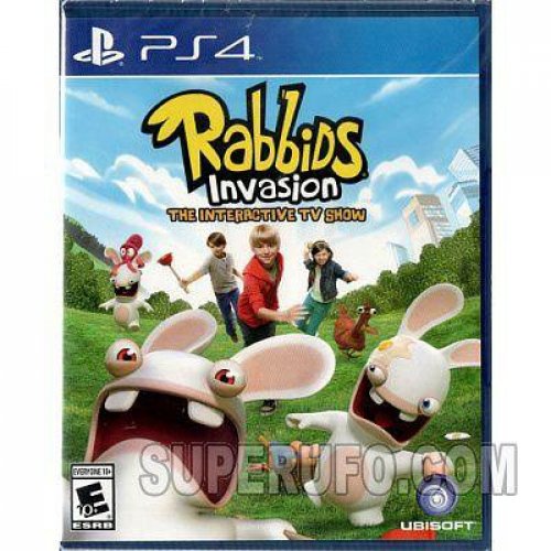 PlayStation 4 Game PS4 Rabbids Invasion: The Interactive TV Show English Version PS4-0098