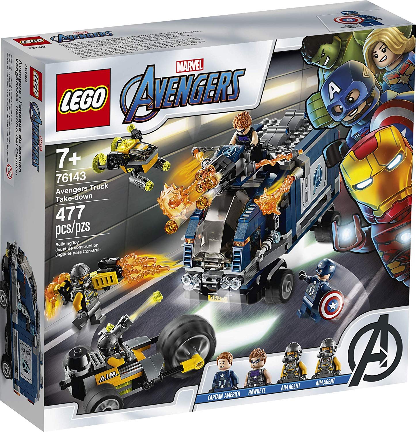 LEGO Marvel Super Heroes 76143: Avengers Truck Take-down