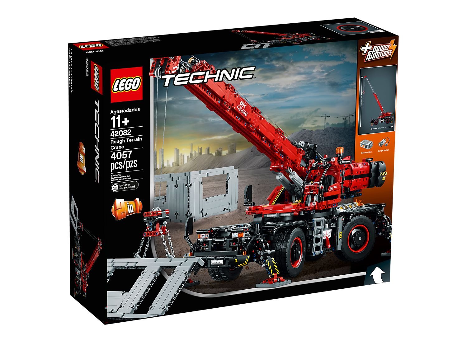 LEGO 42082 Technic Rough Terrain Crane