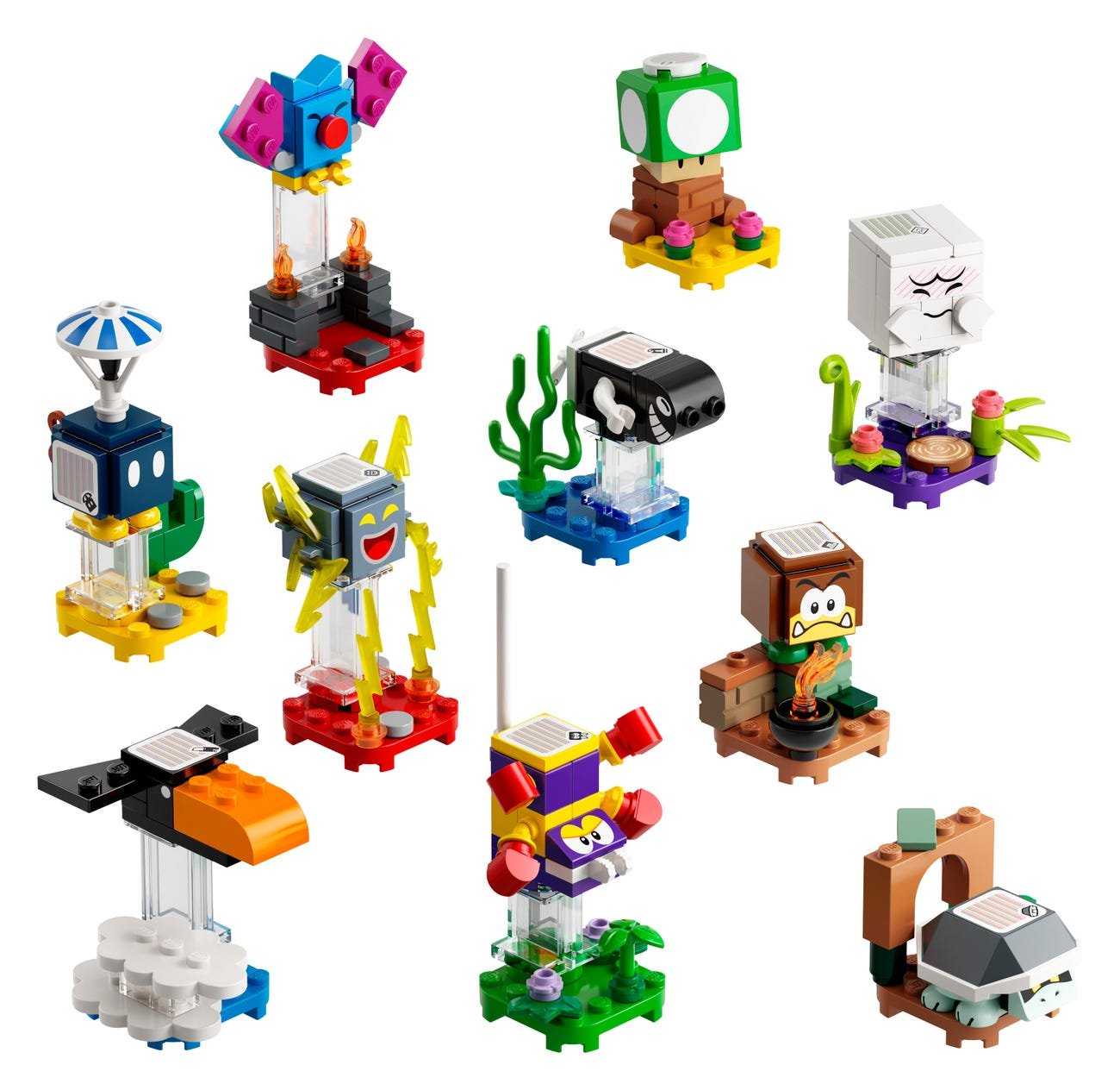 LEGO Super Mario Bros 71394 Character Packs – Series 3 Complete Set of 10