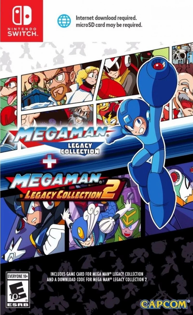 Nintendo Switch Game NS Mega Man Legacy Collection 1 + 2