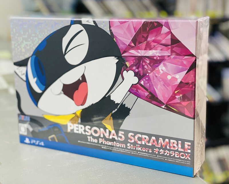 PlayStation 4 Game PS4 Persona 5 Scramble Limited Edition Japanese Version