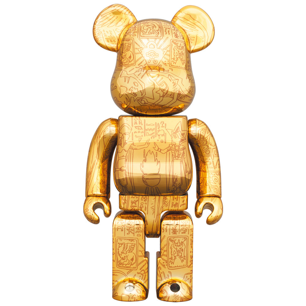 Medicom Be@rBrick BearBrick Yu-Gi-Oh Duel Monsters Millennium puzzle 400％