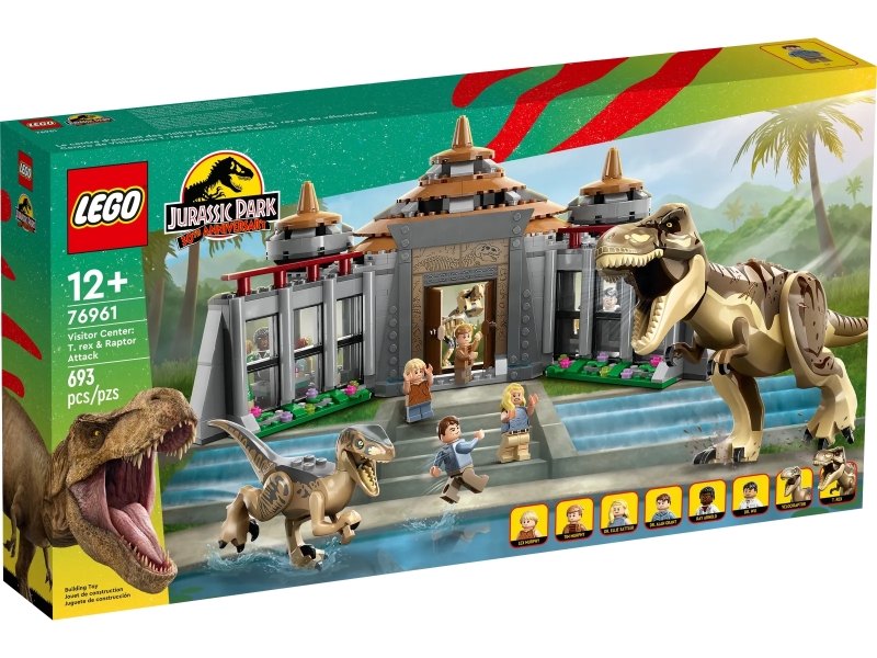 LEGO 76961 Visitor Center: T. rex & Raptor Attack (Jurassic World)