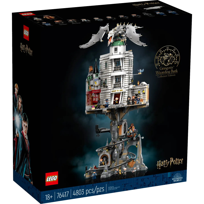 LEGO Harry Potter 76417 Gringotts Wizarding Bank – Collectors' Edition