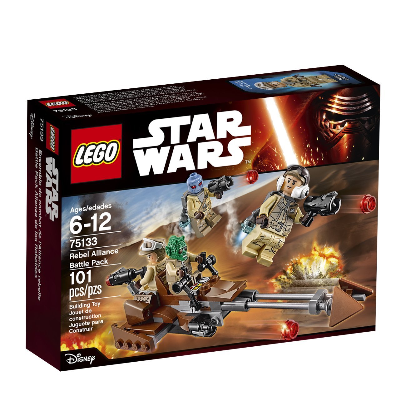 LEGO Star Wars Rebel Alliance Battle Pack 75133