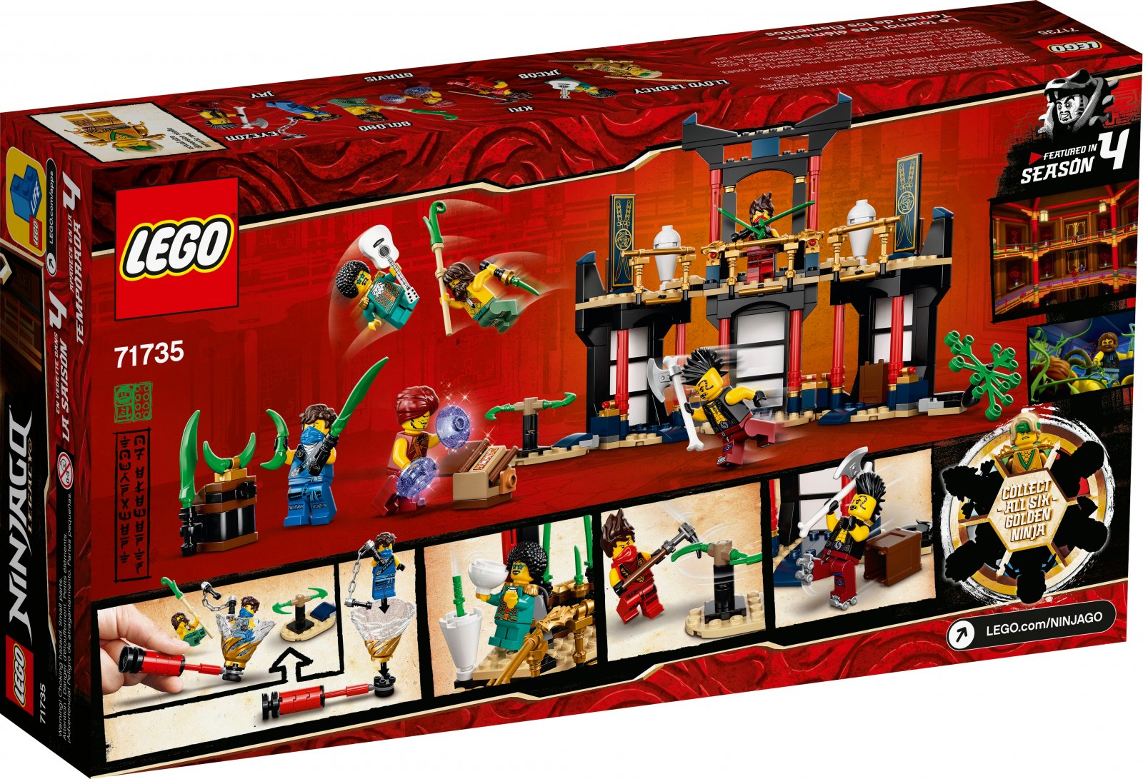 LEGO Ninjago Series 71735 Tournament of Elements
