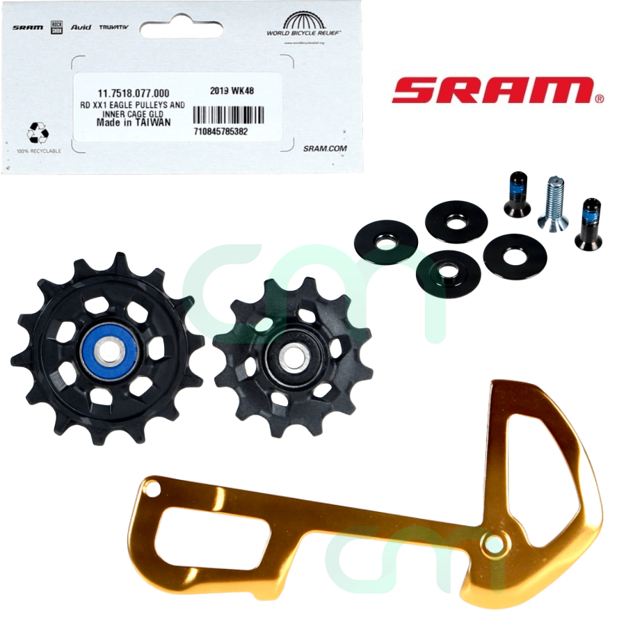 (Gold) SRAM XX1 Eagle 12 Spd Rear Derailleur Pulleys Inner Cage NIB