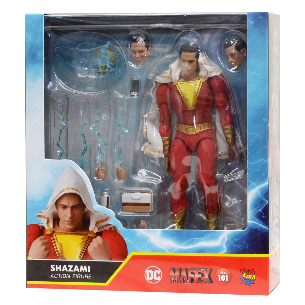 Medicom Mafex No.101 Shazam! Action Figure | eBay
