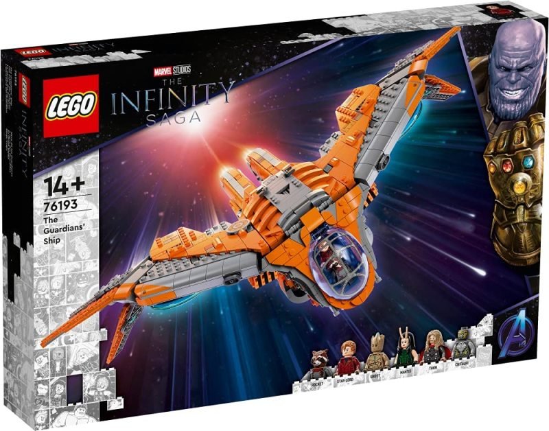 LEGO Marvel Series 76193 The Guardians' Ship