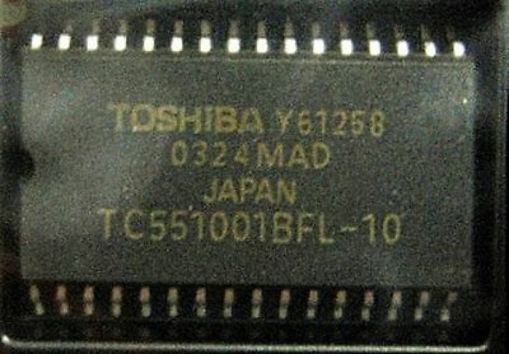 TOSHIBA TC551001BFL-70L SOP-32 SILICON GATE CMOS 131 72