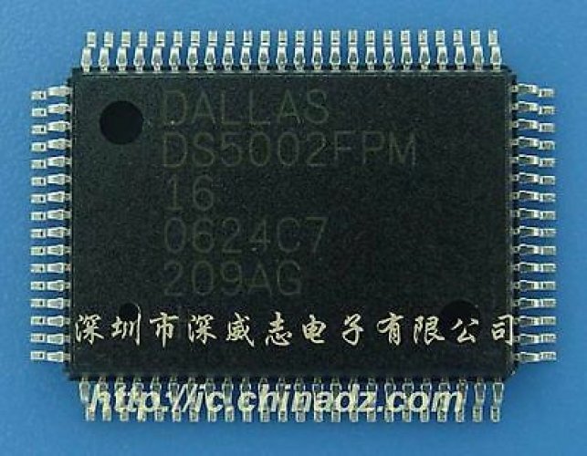 DALLAS DS5002FM QFP Secure Microprocessor Chip