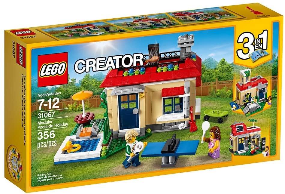 LEGO Creator Series Modular Poolside Holiday 31067 Building Kit