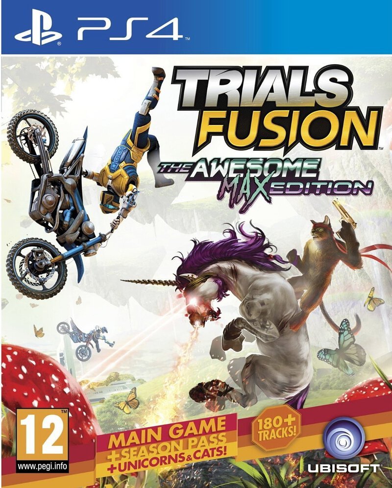 PlayStation 4 Game PS4 Trials Fusion (The Awesome Max Edition)