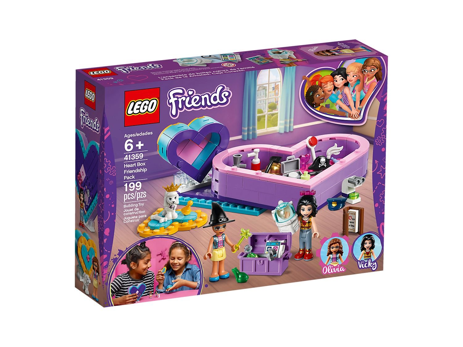 LEGO 41359 Friends Friendship Heart Box