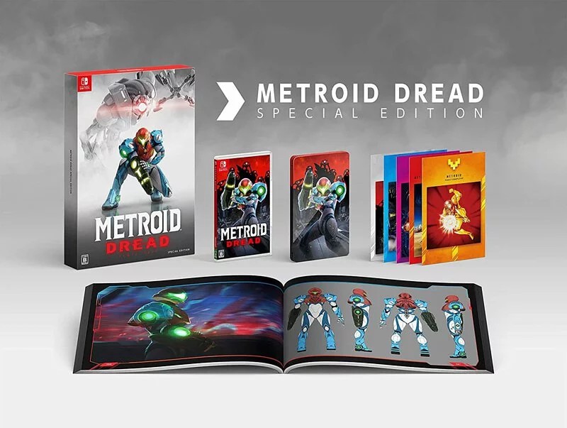 Nintendo Switch Game NS Metroid Dread《Special Edition》Chinese/English Ver (Jp Cover)