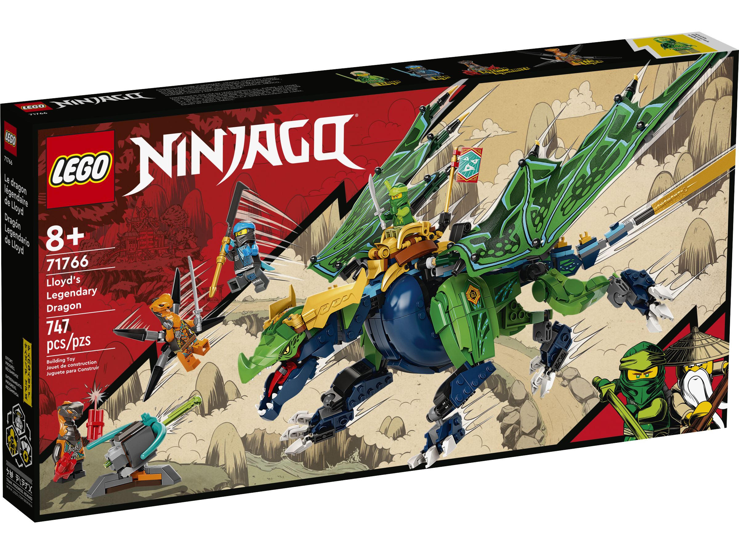 LEGO 71766 Ninjago Lloyd’s Legendary Dragon - Lloyd