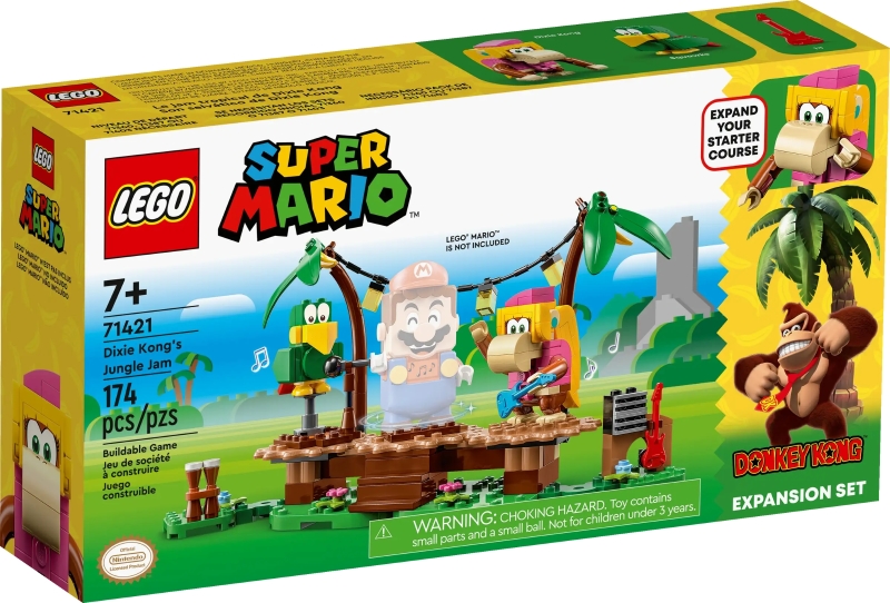 LEGO Super Mario Series 71421 Dixie Kong's Jungle Jam Expansion Set