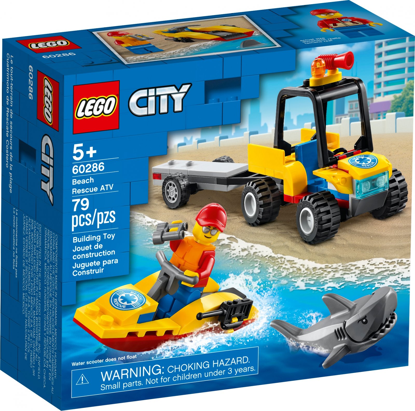 LEGO City Series 60286 Beach Rescue ATV