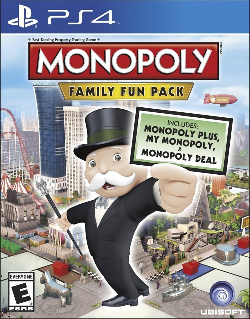 PlayStation 4 Game PS4 Monopoly: Family Fun Pack English Version PS4-0884
