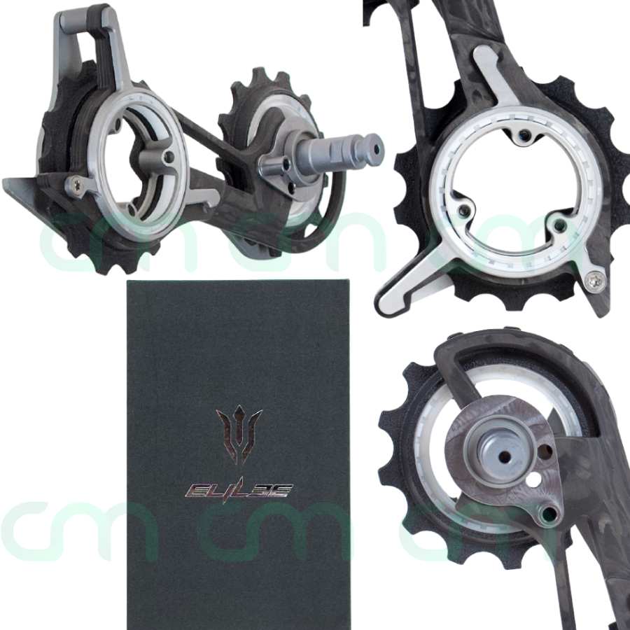 ELILEE TITAN OSPW Black Pulley System (for Shimano R9150/R9100/R8050/R8000) NIB