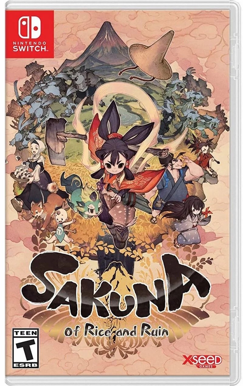 Nintendo Switch Game NS  Sakuna of Rice and Ruin Chinese/English Version