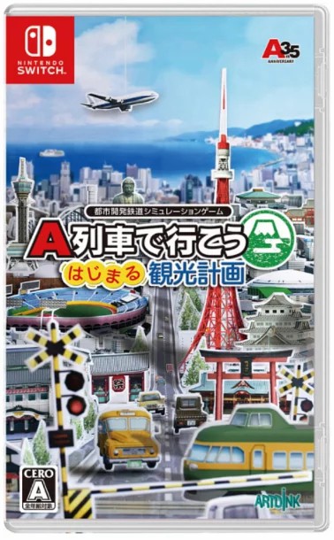Nintendo Switch Game NS A-Train: All Aboard! Tourism Chinese/Japanese Version