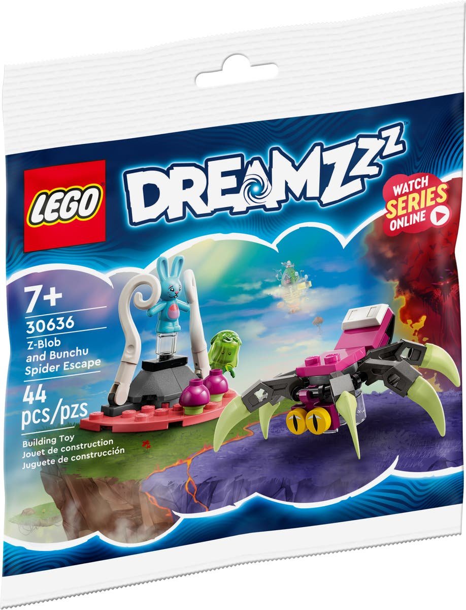 LEGO Dreamzzz Series 30636 Z-Blob and Bunchu Spider Escape  Poly Bag