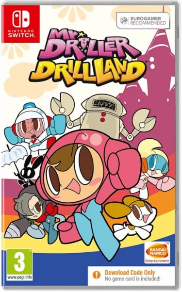 Nintendo Switch Game NS Mr. Driller DrillLand Japanese Version CHI/ENG/JAP