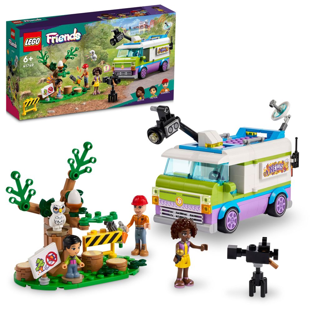 LEGO Friends Series 41749 NEWSROOM VAN