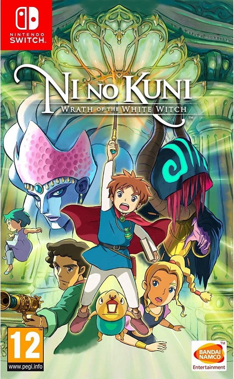 Nintendo Switch Game NS Ni No Kuni: Wrath Of The White Witch Remastered English Version