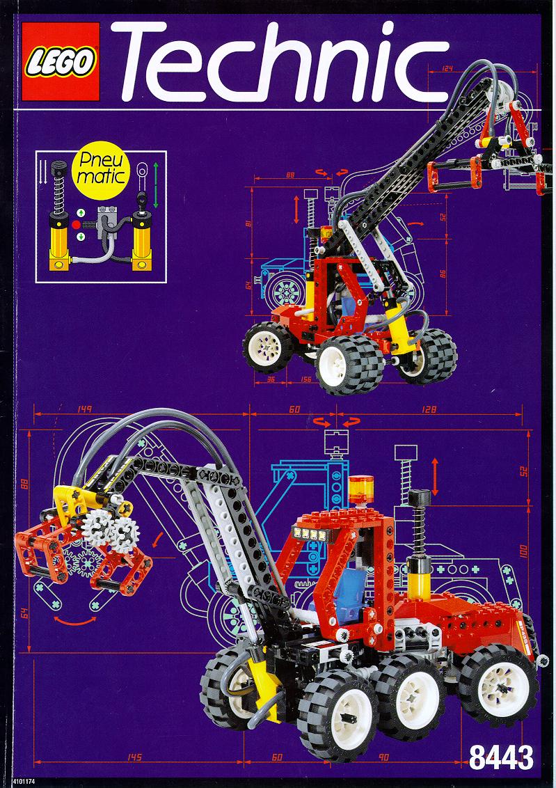 LEGO Technic 8443 Pneumatic Log Loader