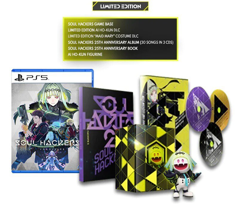 PlayStation 5 Game PS5 Soul Hackers 2 Limited Edition Chinese Version