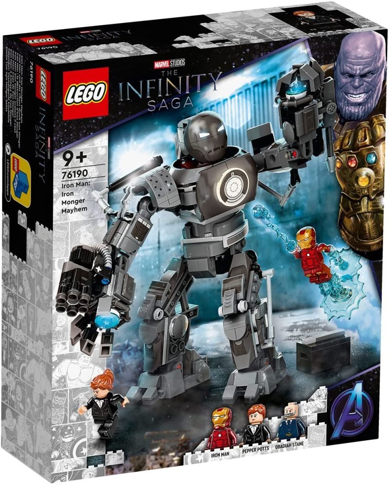 LEGO Marvel Series 76190 Iron Man: Iron Monger Mayhem
