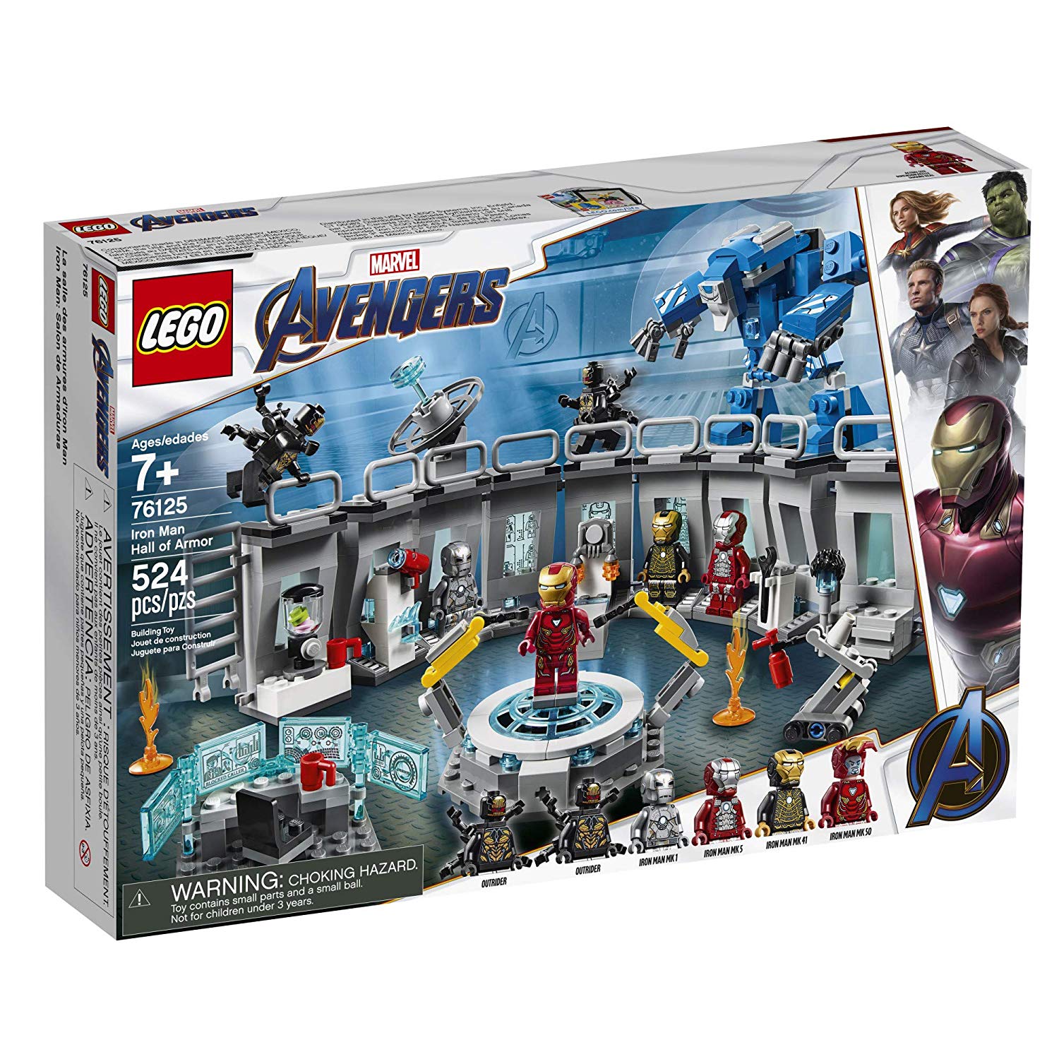 LEGO 76125 Marvel Super Heros The Avengers : Iron Man Hall of Armor
