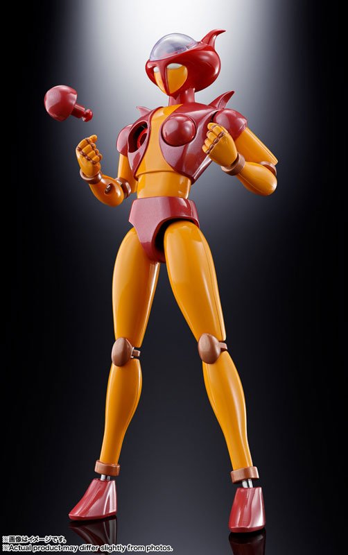 アクションフィギュア Bandai Soul of Chogokin GX-08R Aphrodite A vs GX-09R Minerva