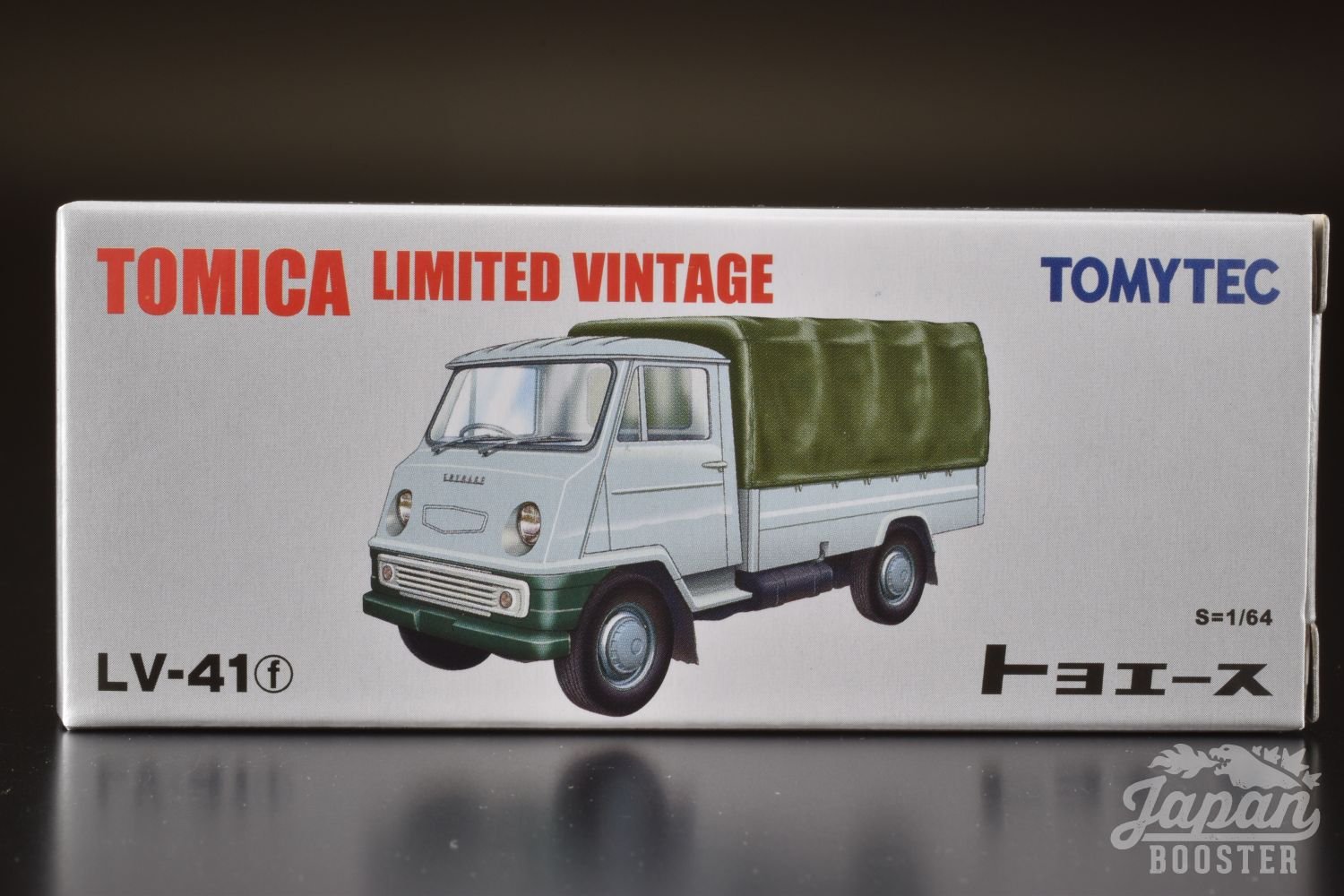 TOMYTEC Tomica Limited Vintage NEO Diecast Model LV-41f - Toyota ToyoAce Green