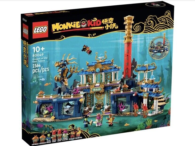LEGO Monkie Kid Series 80049 Dragon of the East Palace