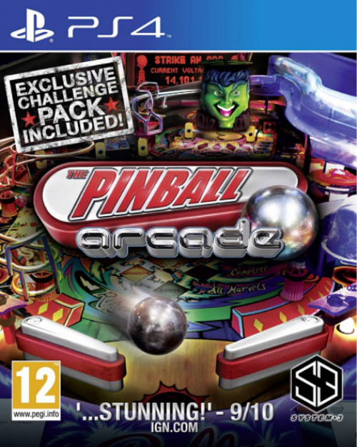 PlayStation 4 PS4 The Pinball Arcade English Version PS4-0267