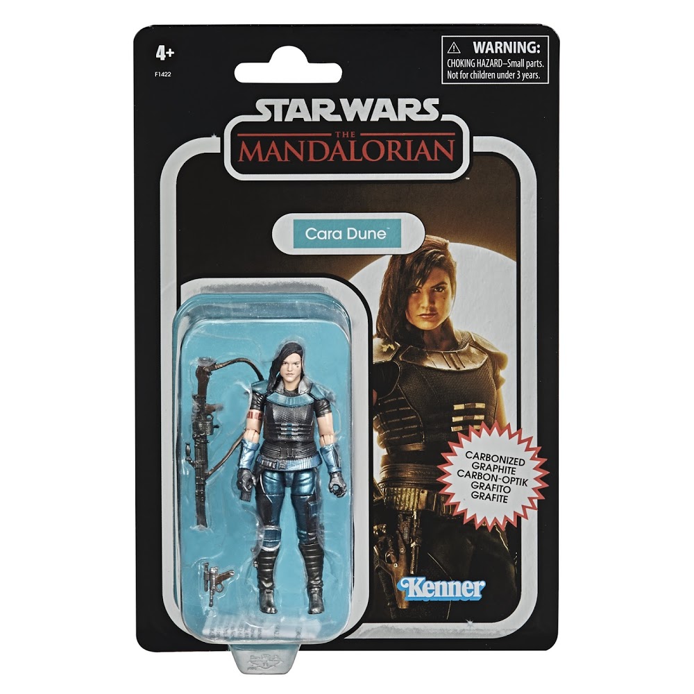 Star Wars Vintage 3.75" Collection Carbonized Action Figure Cara Dune