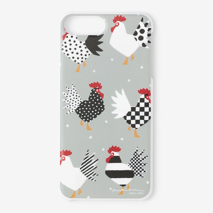 SO-SU-U Phone 6 Plus 6S Plus 7 Plus 8 Plus Cover Case Rooster - Made in Japan