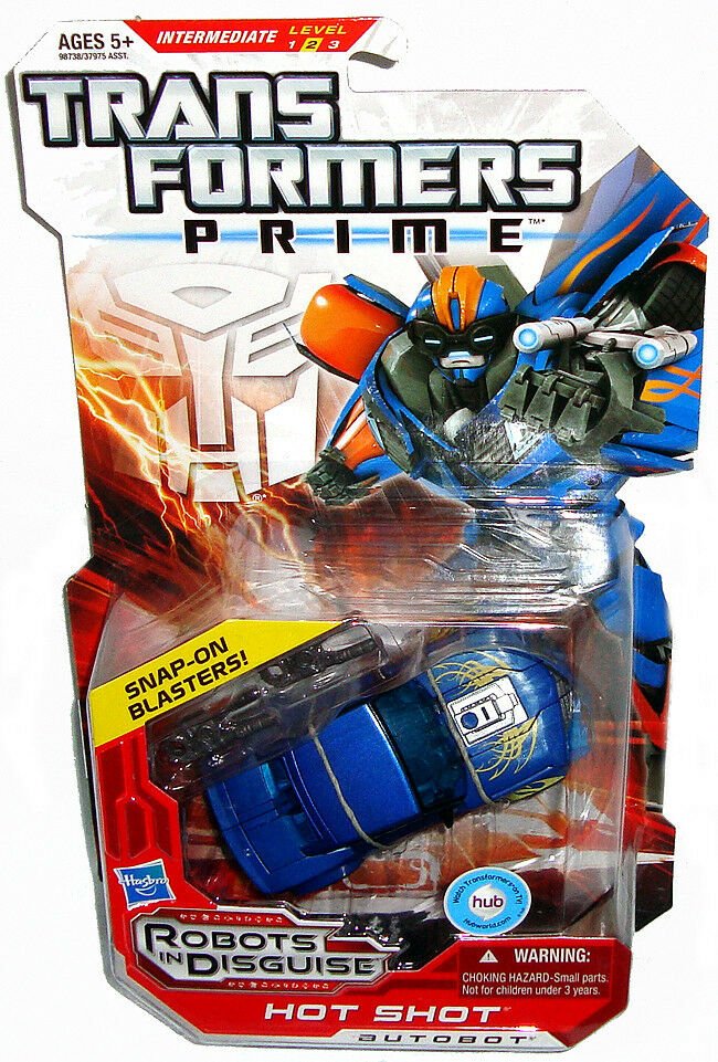 Hasbro Transformers Prime 2012 Robots in Disguise Deluxe Figure RID Hot Shot