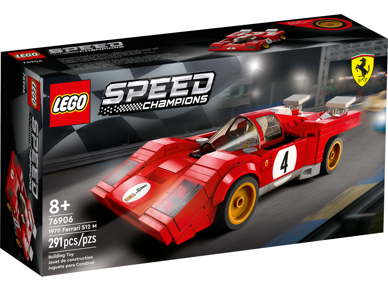 LEGO Speed Champion Series 76906 1970 Ferrari 512 M