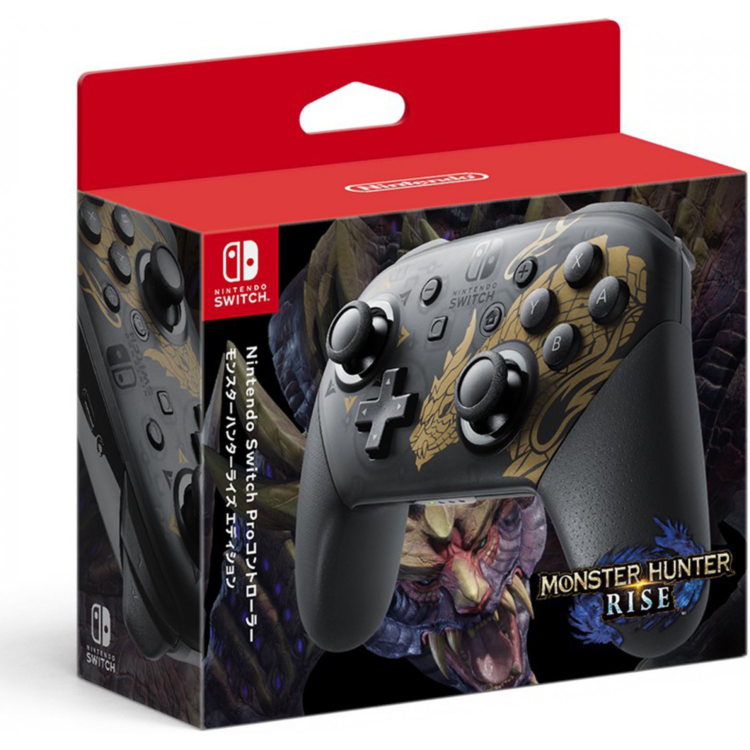 Nintendo Switch Pro Controller - Monster Hunter Rise
