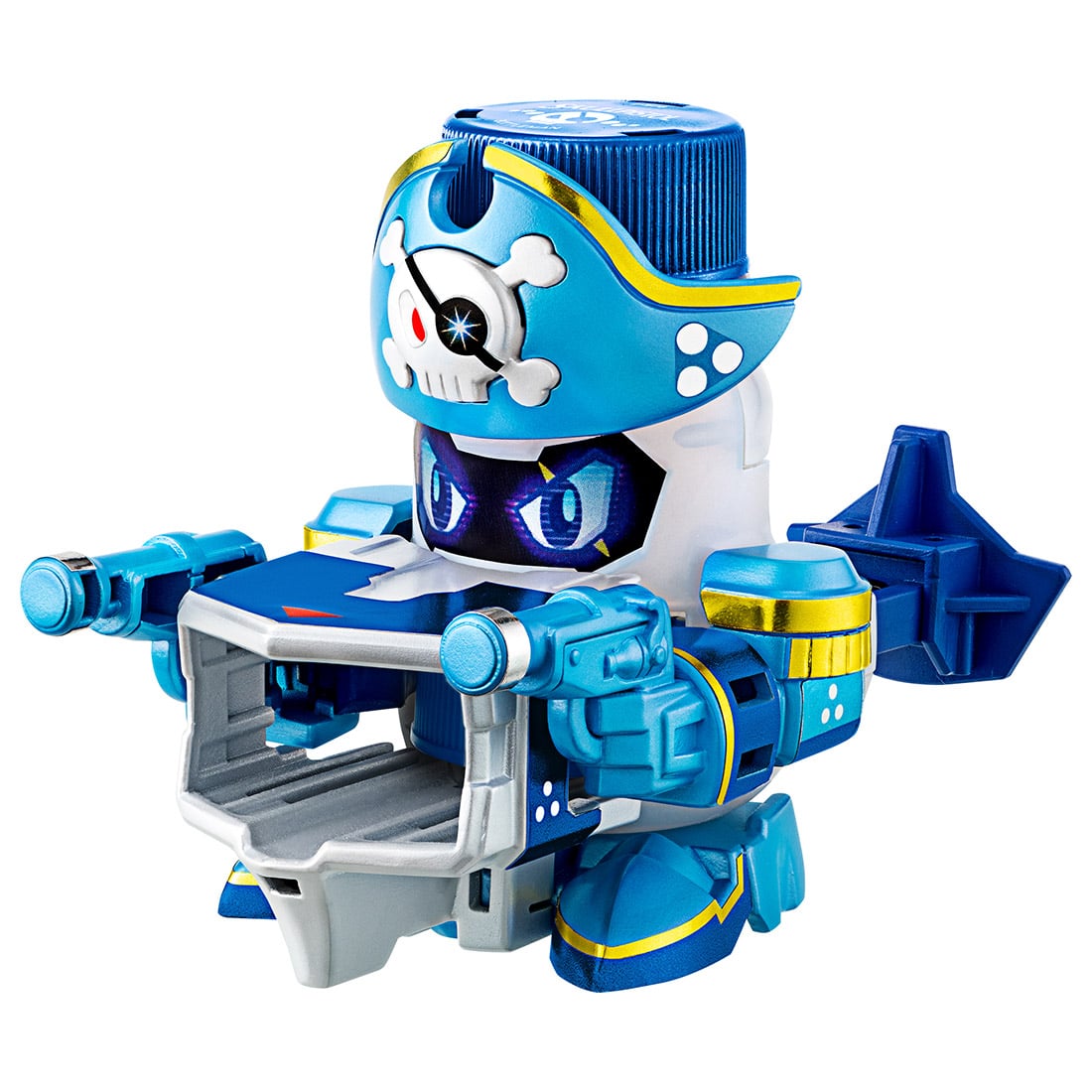 Takara Tomy Cap Revolution Bottleman BOT-19 Skull Pistol